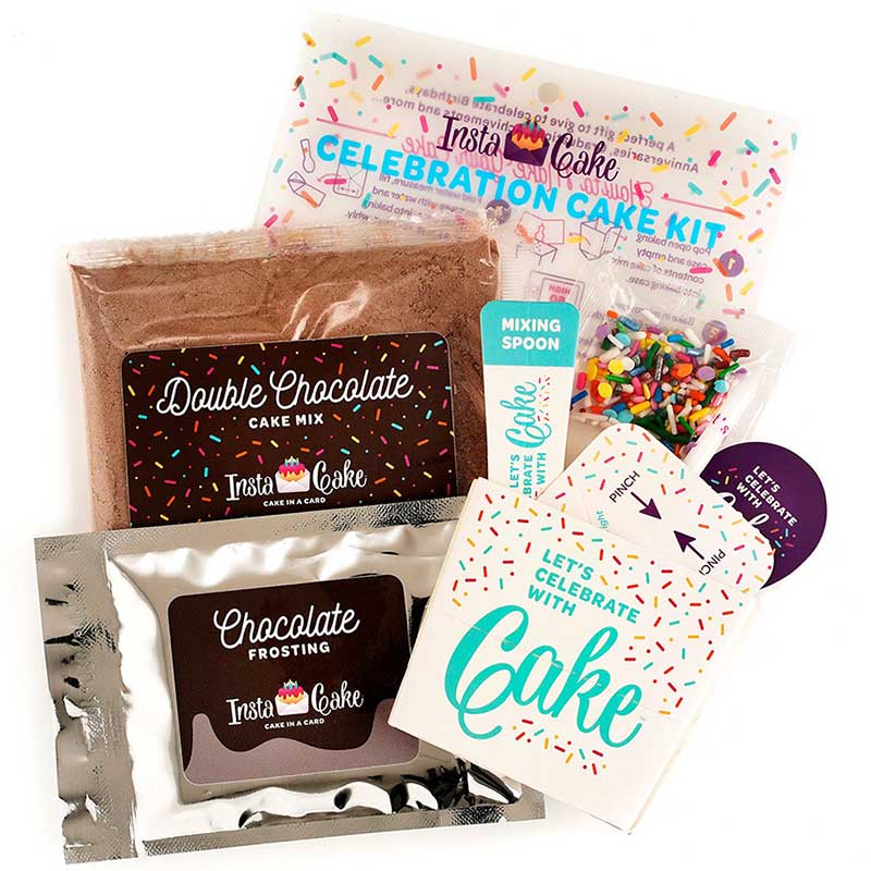 Double Chocolate Celebration Cake Kit