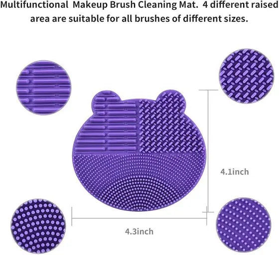 Makeup Brush Cleaning Mat