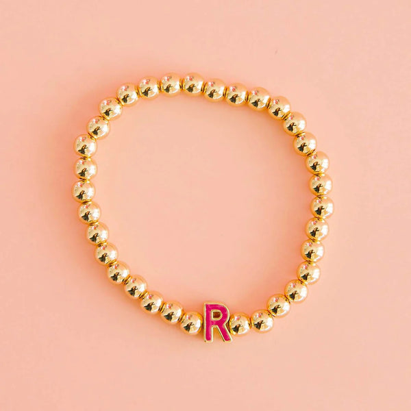 Monica Initial Bracelet