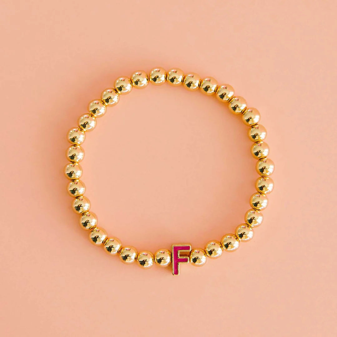 Monica Initial Bracelet