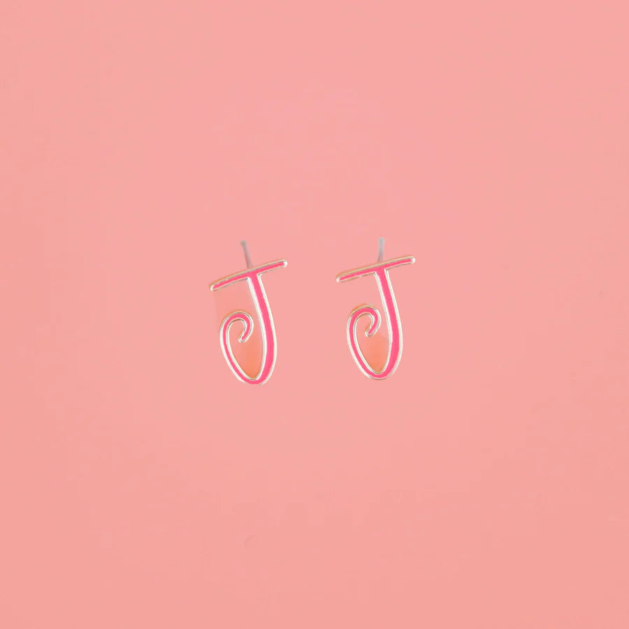 Whimsy Initial Earrings