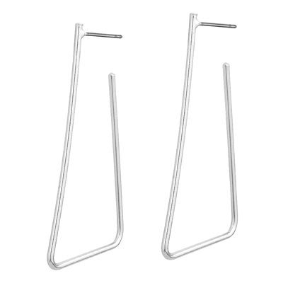 Open Geometric Hoop Earring