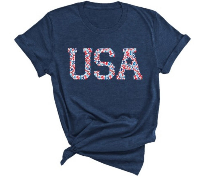 Leopard USA T-Shirt