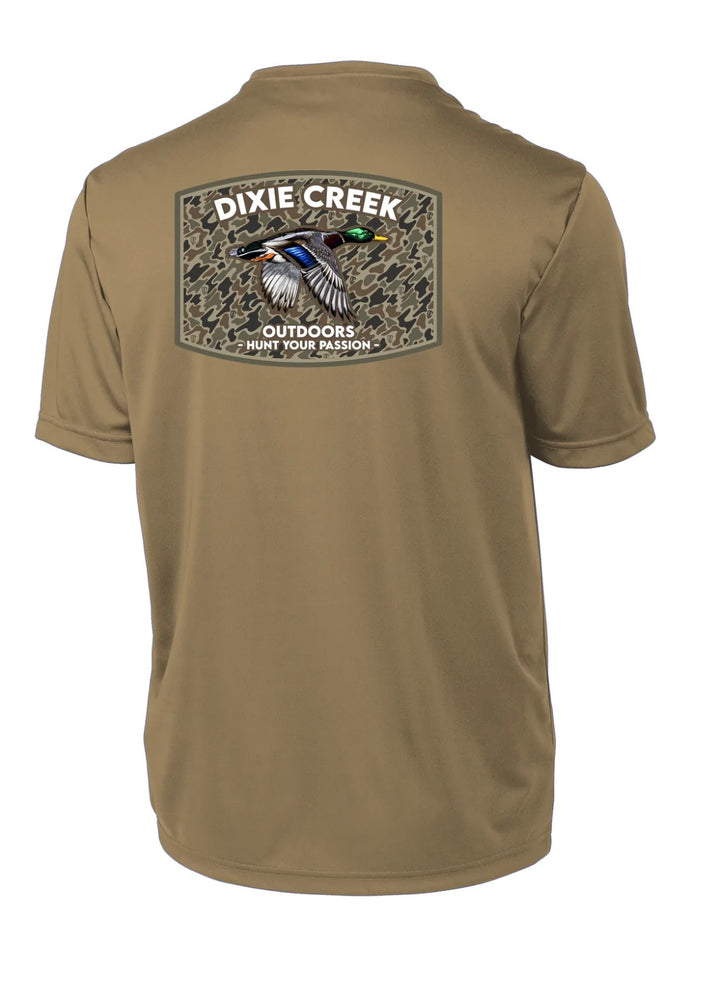 Mens Dryfit Brown Duck Shirt