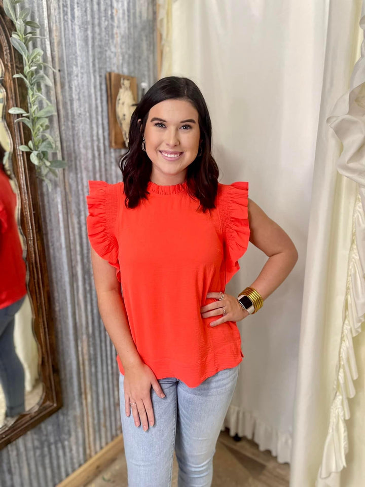 The Tangy Tangerine Top