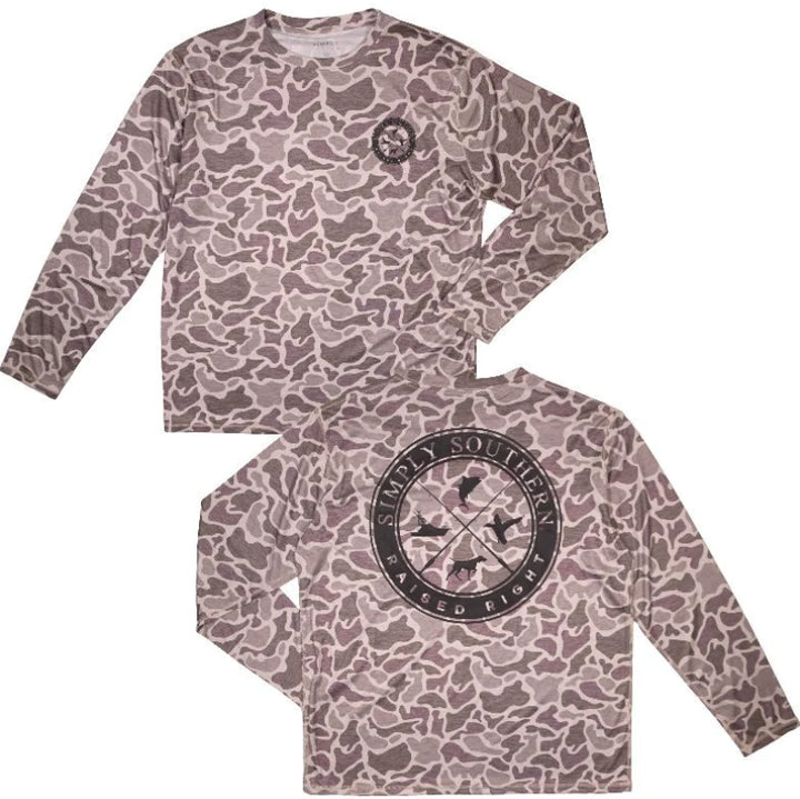 Camo Rash Guard Shirt