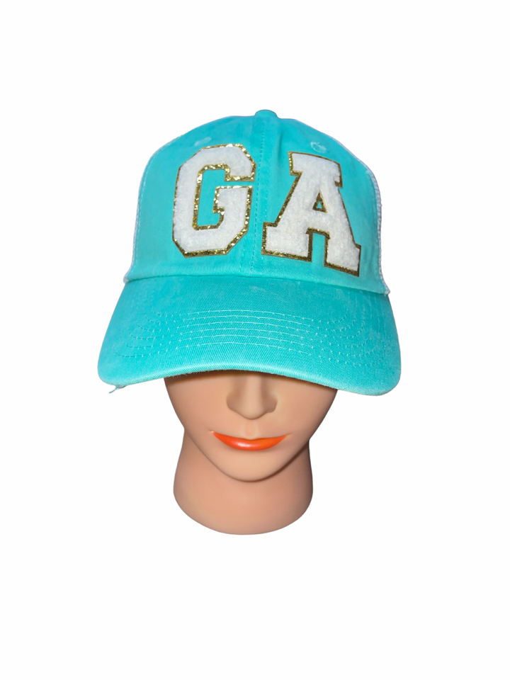 Teal GA Hat