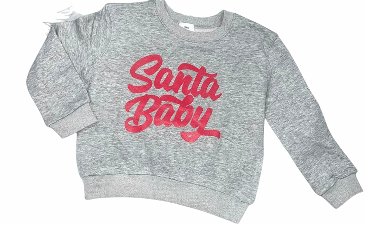 Kids Santa Baby Sweatshirt