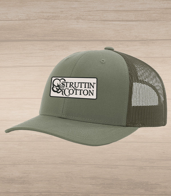 Loden Struttin Cotton Logo Trucker Hat