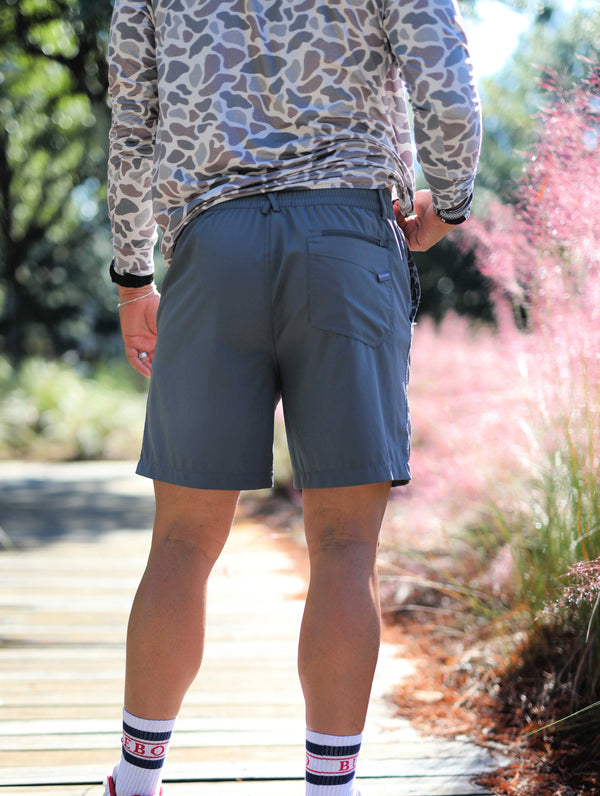 Everyday Shorts-River Rock Grey