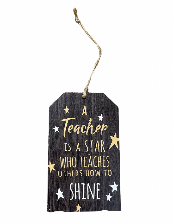 Teacher- Tag ornament