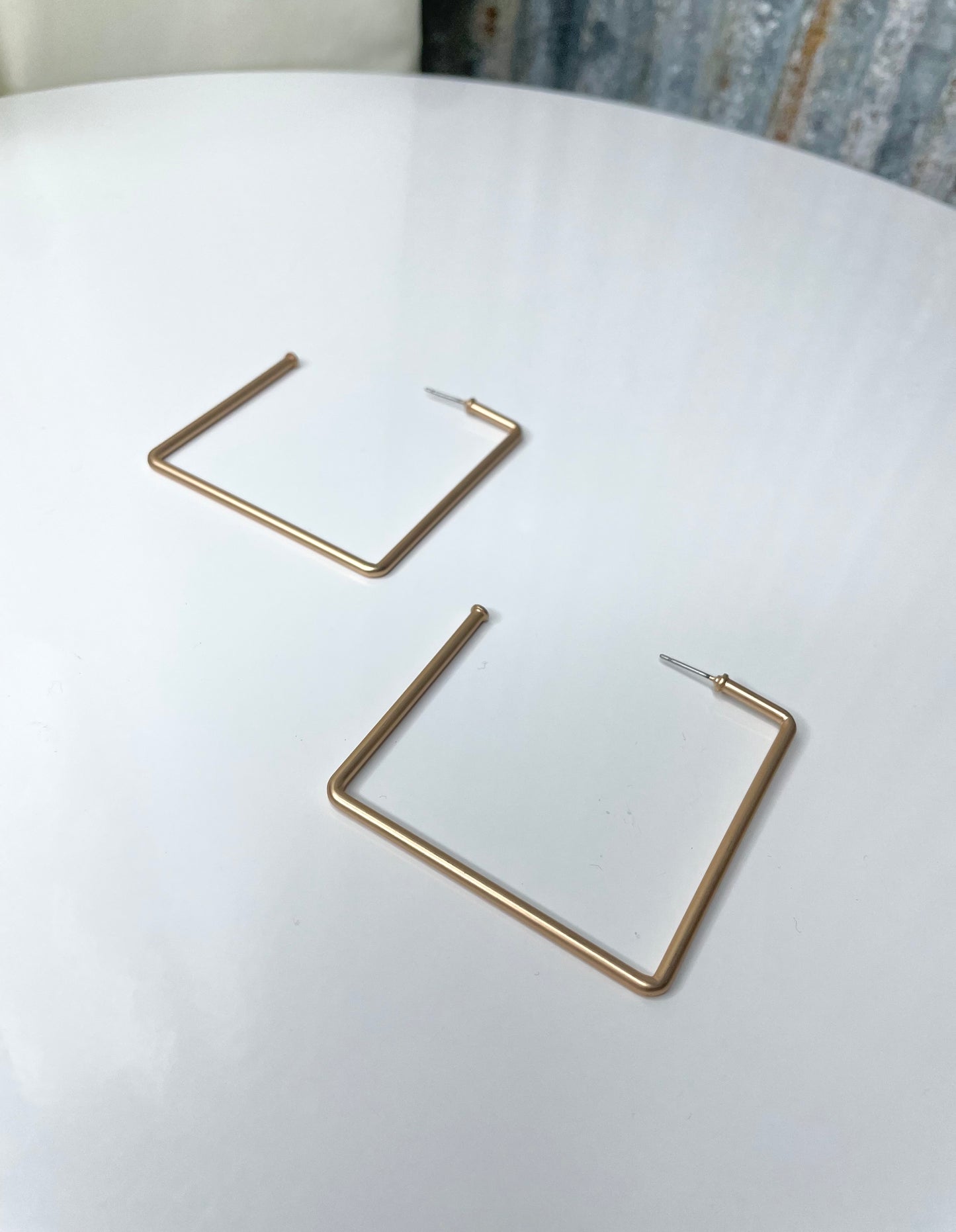 Square Hoop Earrings