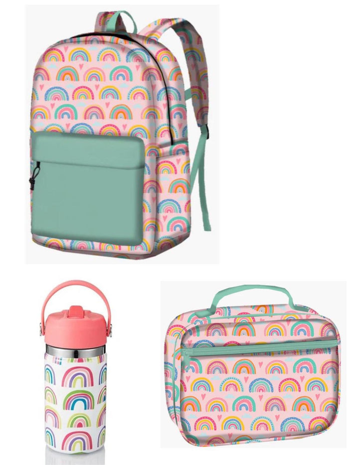 Rainbow Back to School Set