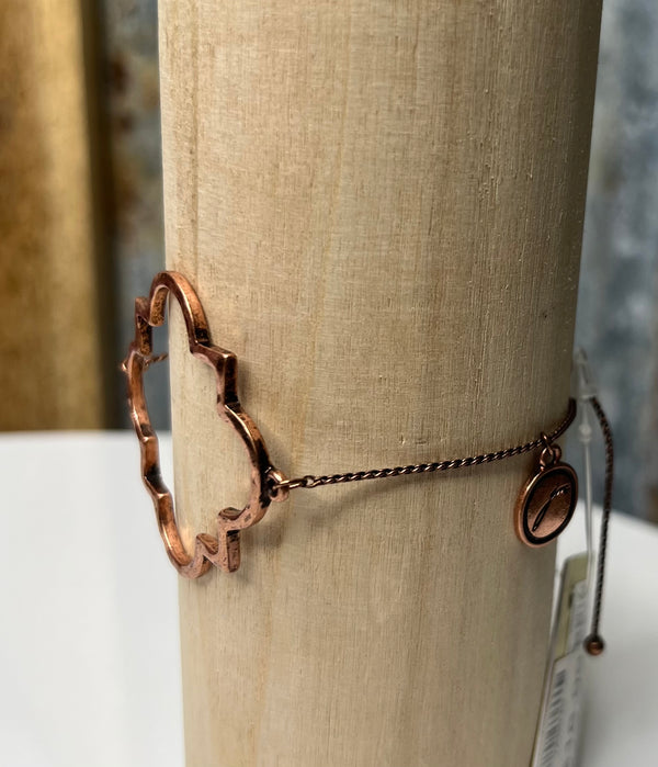 Bronze Adjustable Bracelet