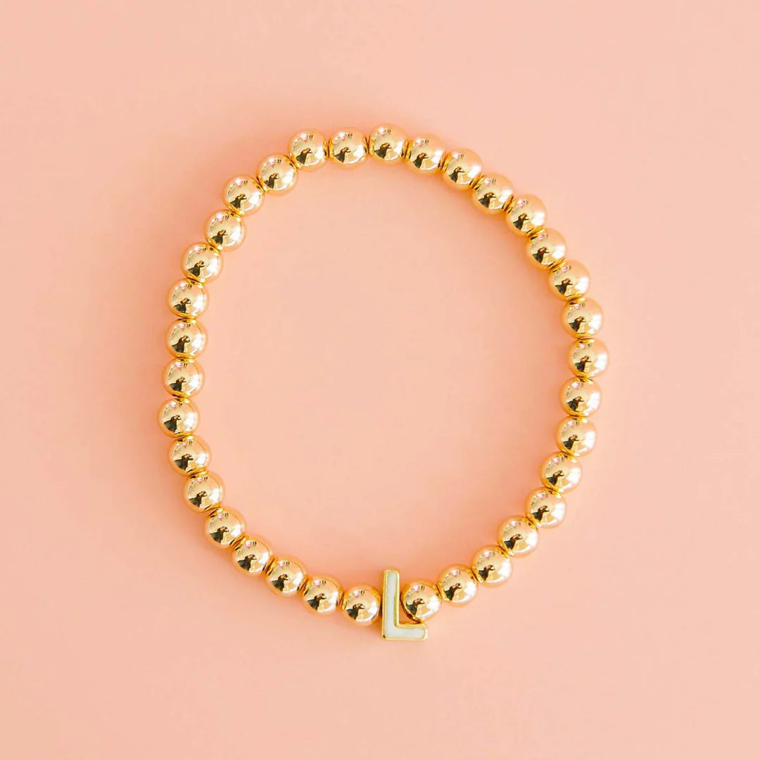 Monica Initial Bracelet