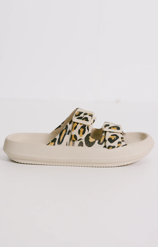 Llani Leopard Sandals