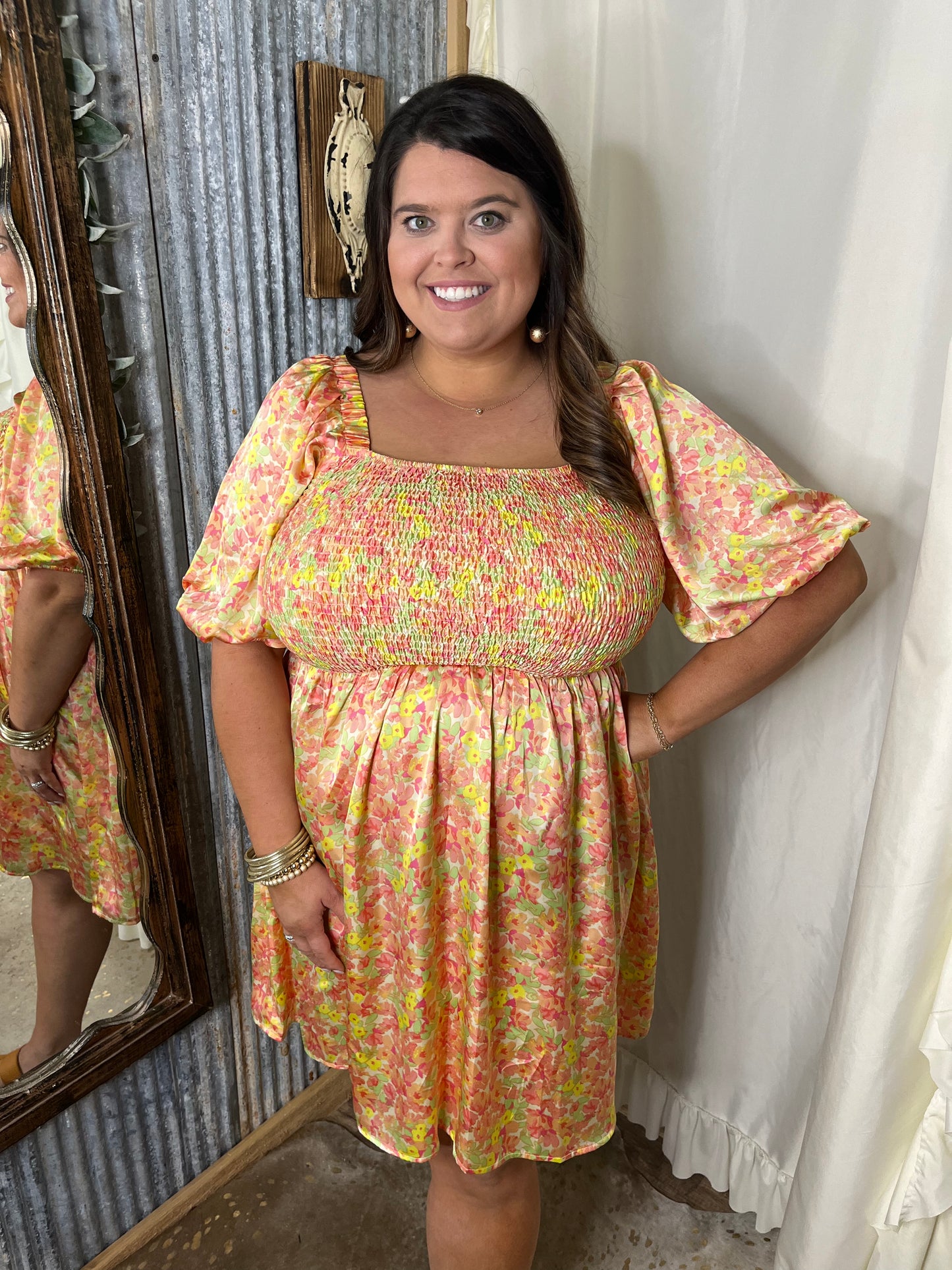 Field of Dreams Dress-Curvy