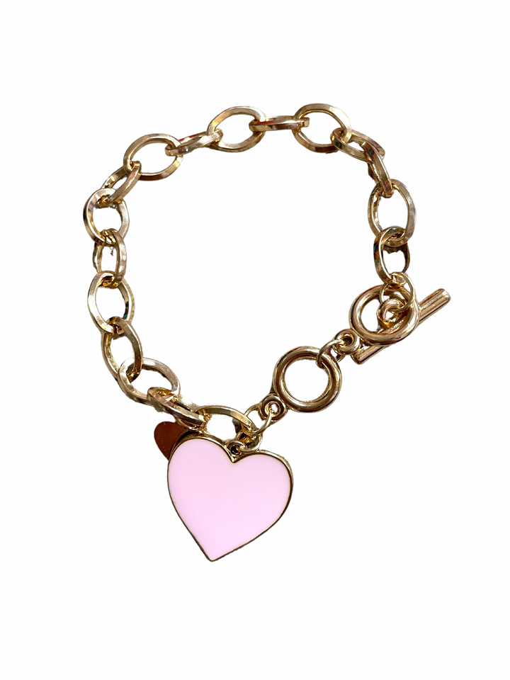 Chain Heart Bracelet