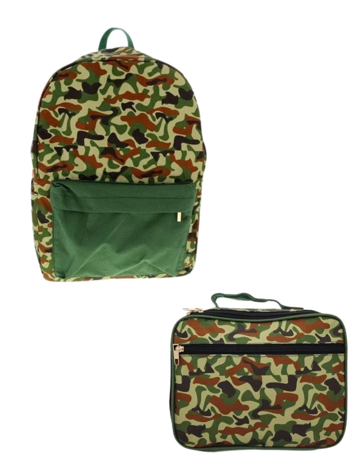 Camo Back to School Set