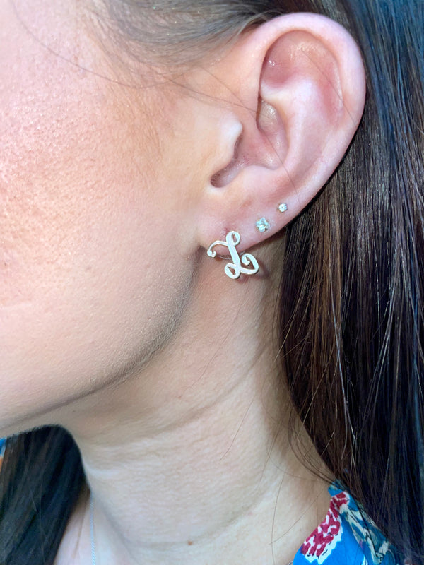 Whimsy Initial Earrings