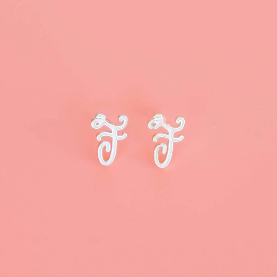 Whimsy Initial Earrings