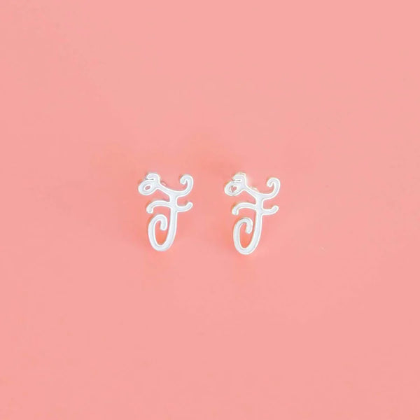 Whimsy Initial Earrings