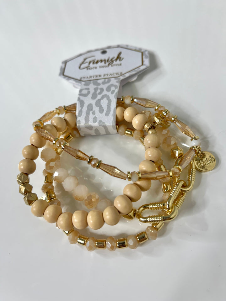 Cream/Light Peach Erimish Starter Set