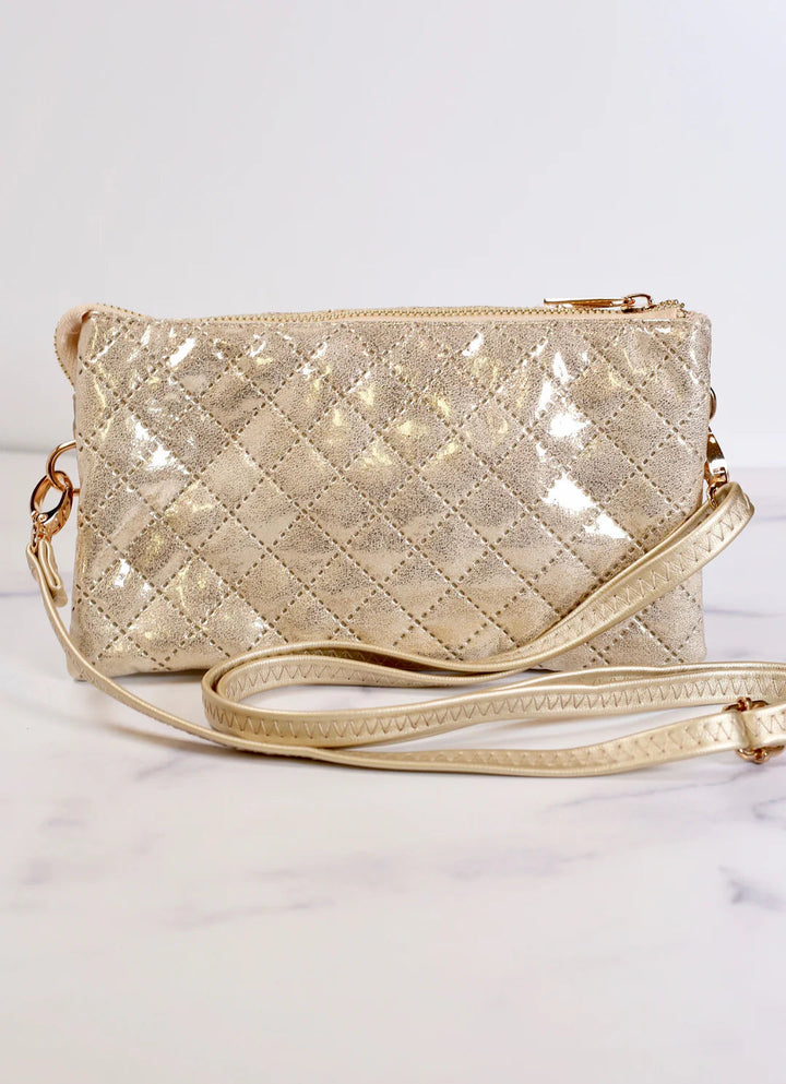 Champagne Pop Crossbody Bag