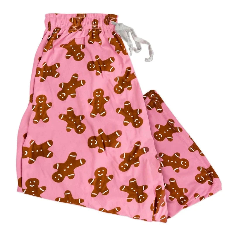 Pink Gingerbread Lounge Pants