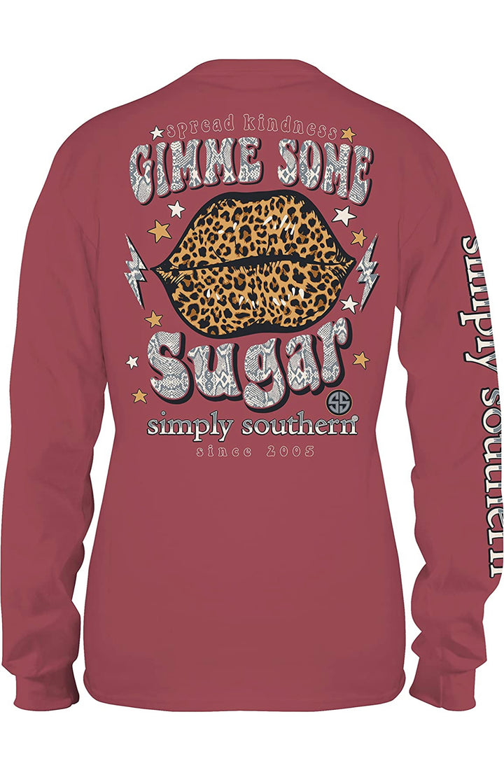 LS Sugar Maroon T-Shirt