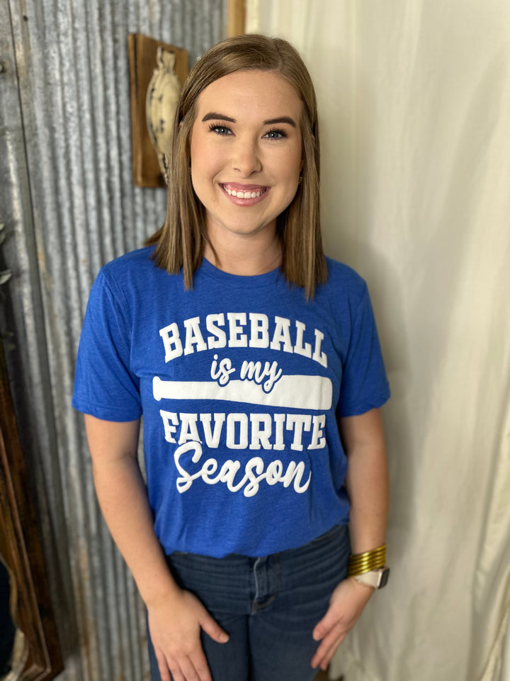 Baseball is My Favorite Season T-shirt