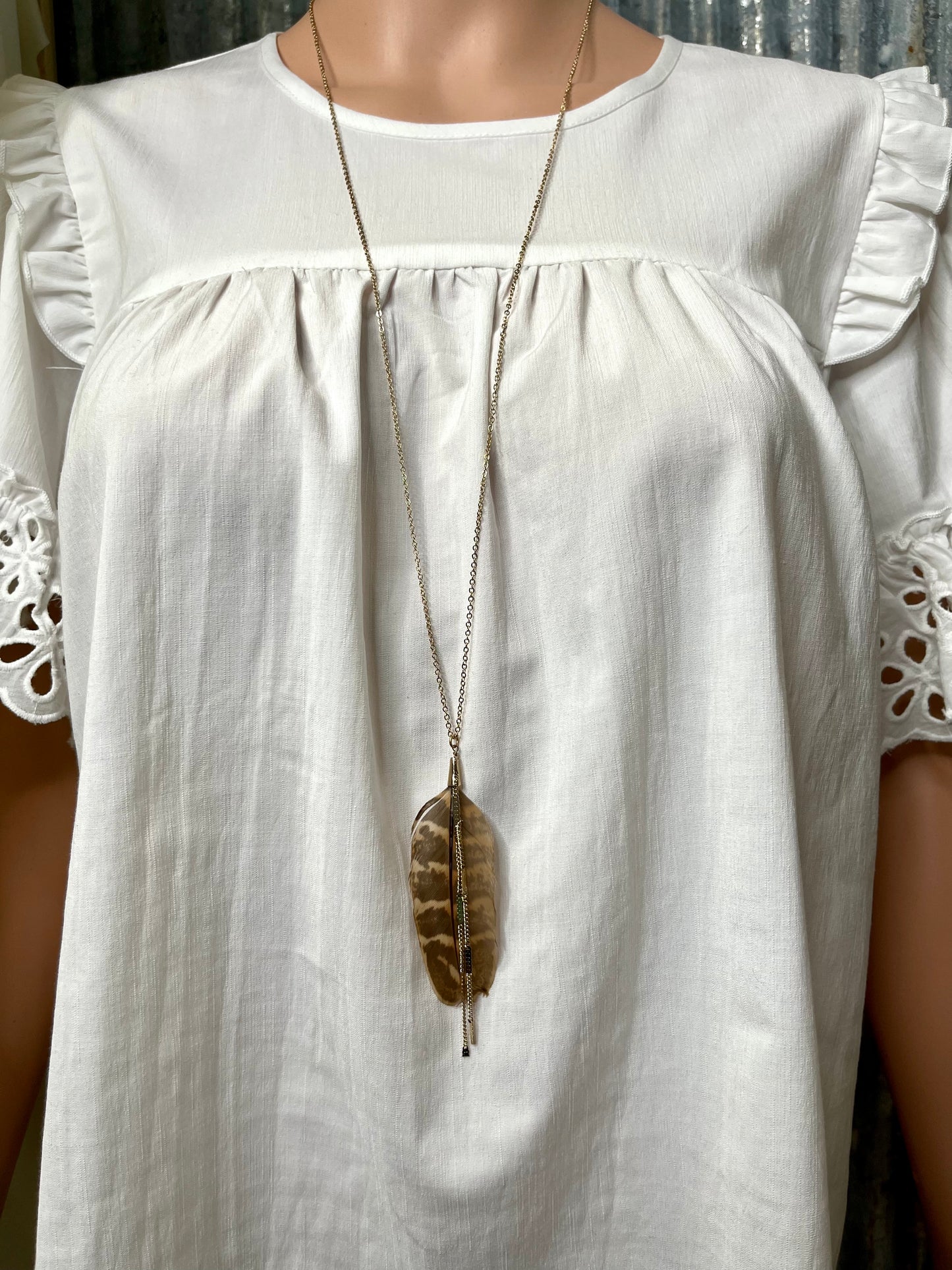 Feather Necklace