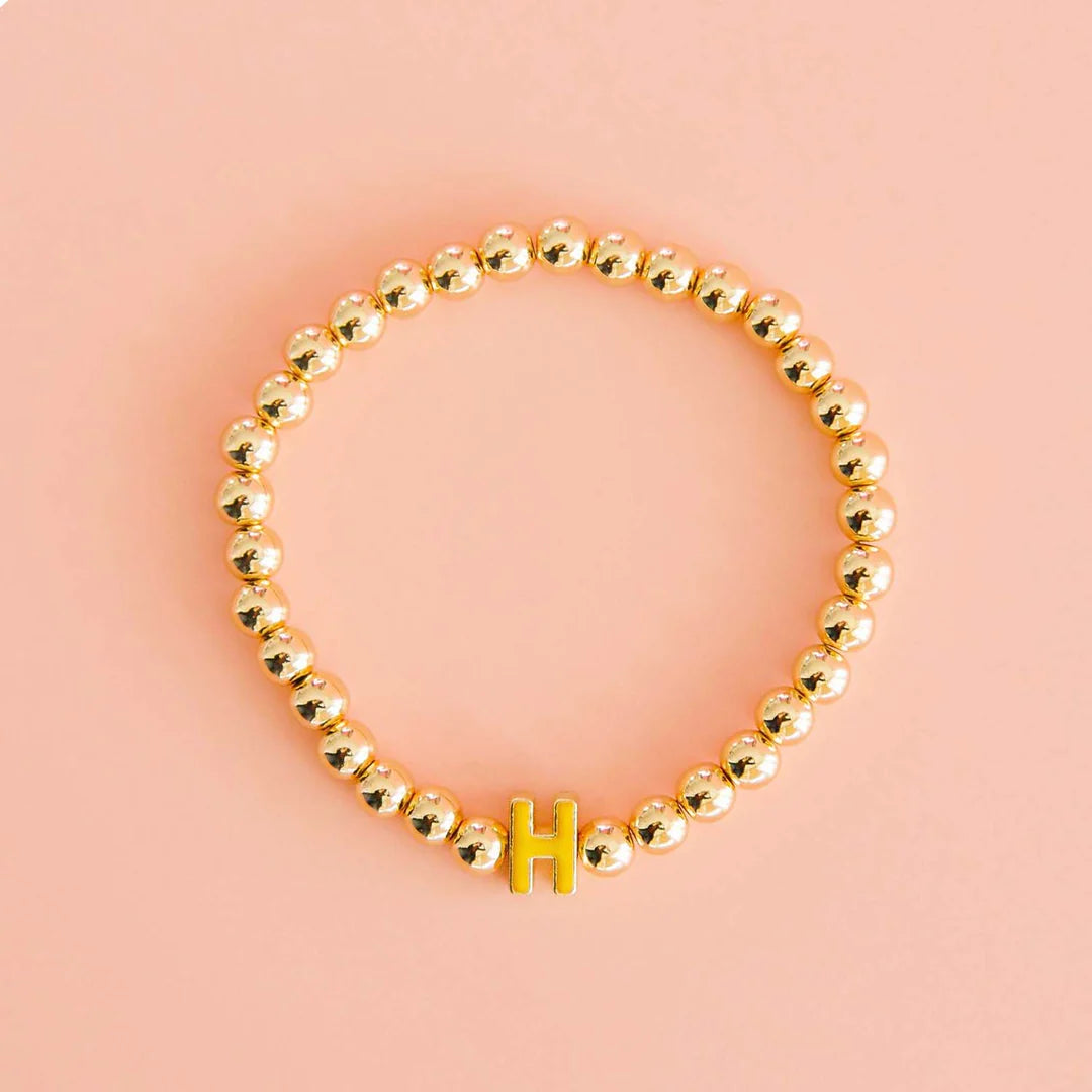 Monica Initial Bracelet