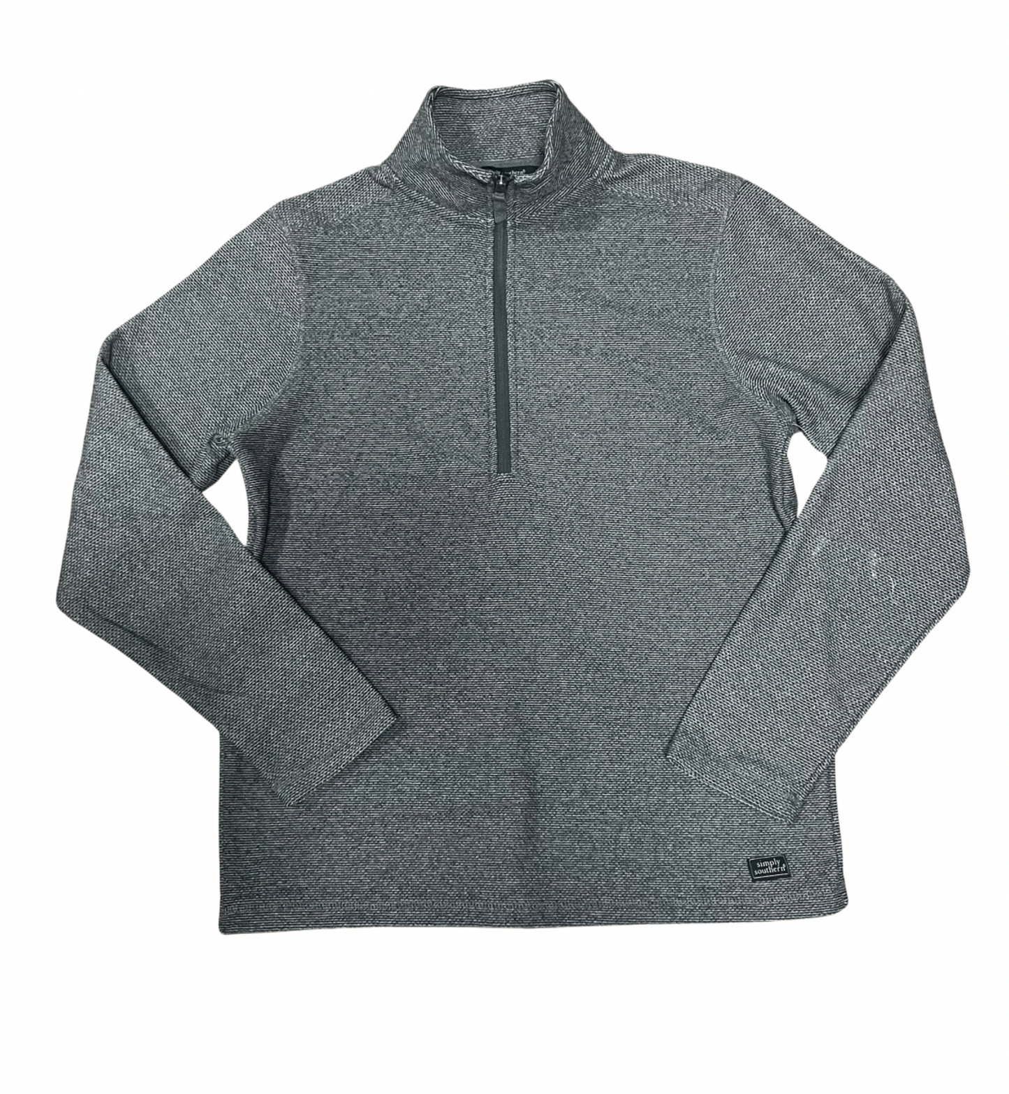 Grey Zip Pullover