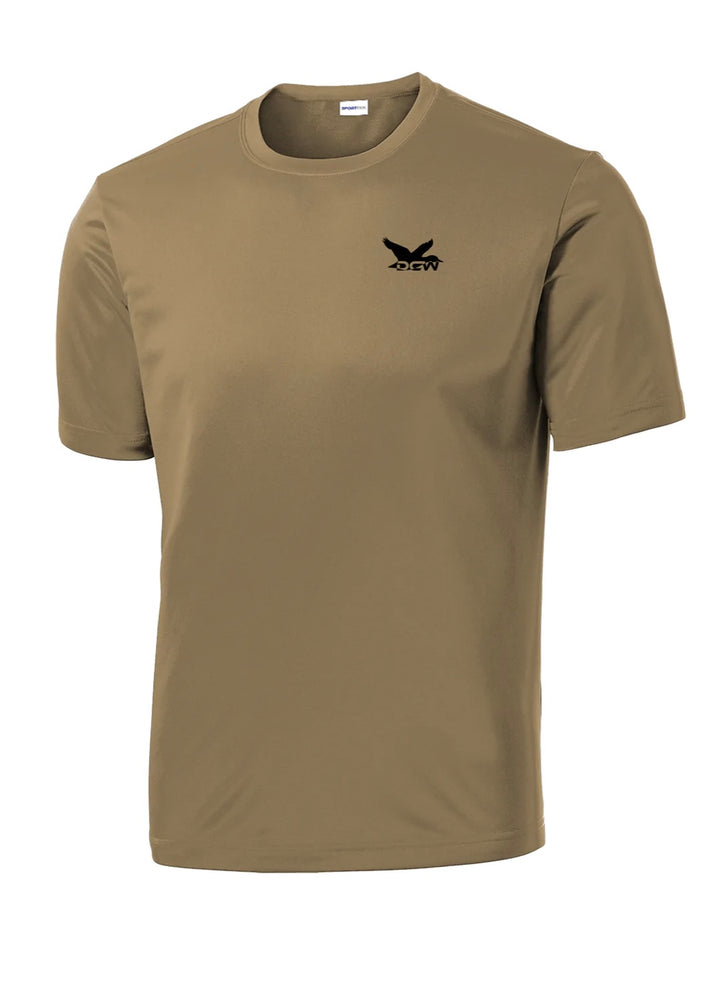 Mens Dryfit Brown Duck Shirt