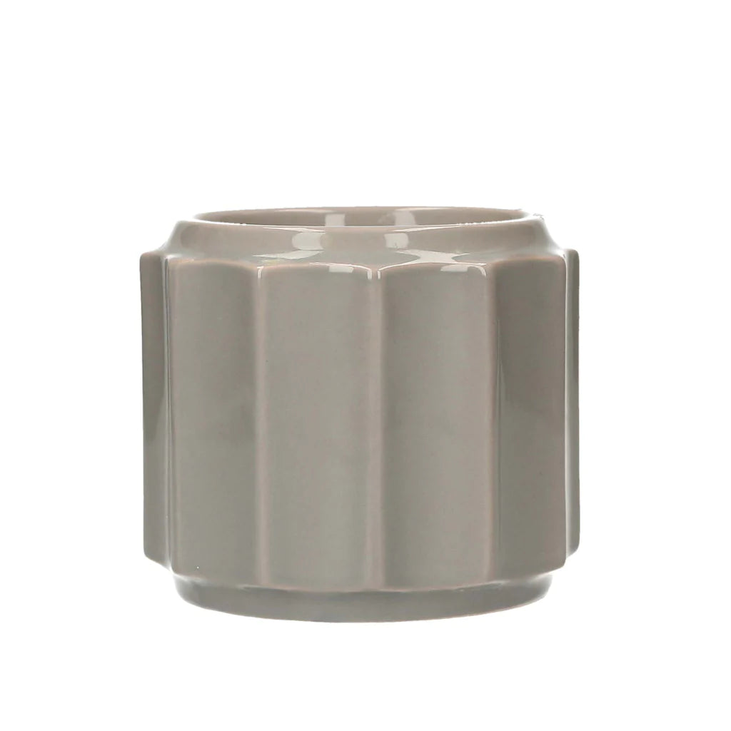 Banded Grey Electric Wax Warmer