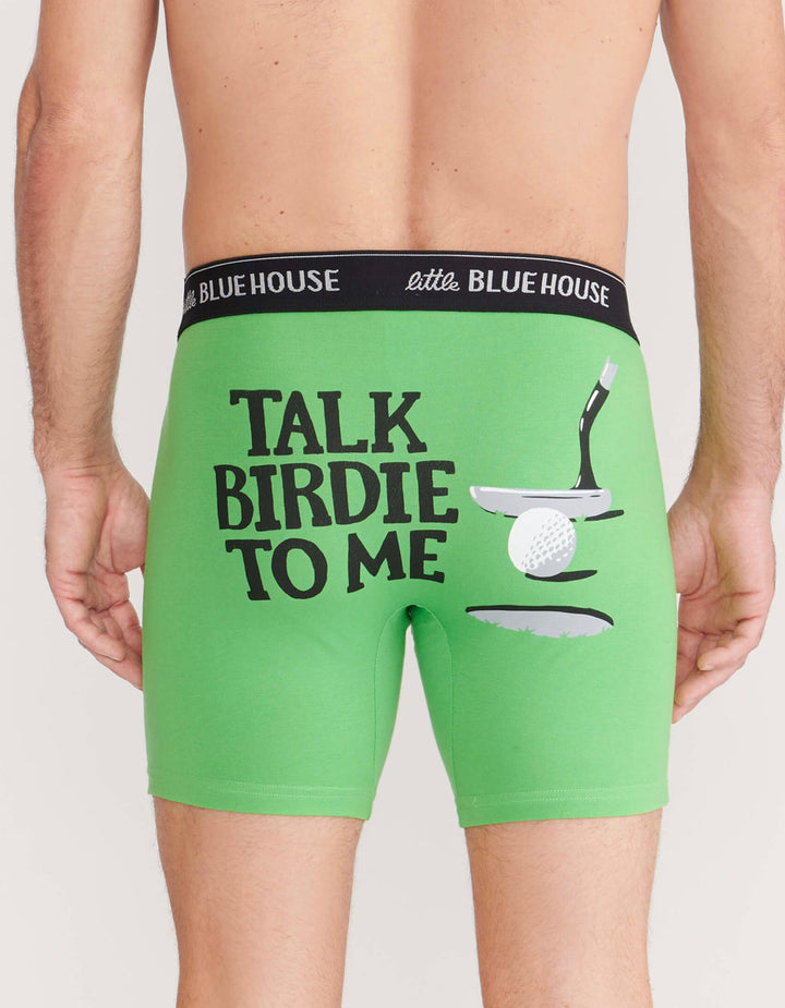 Talk Birdie To Me Men's Boxer Briefs