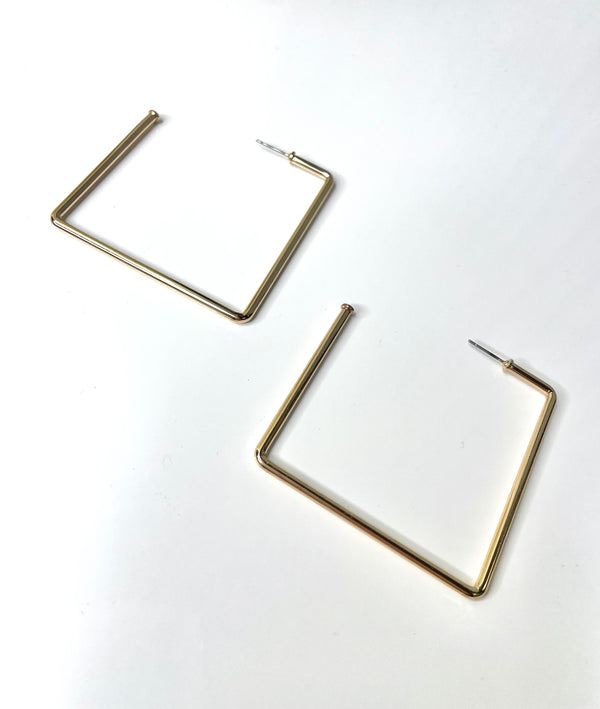 Square Hoop Earrings