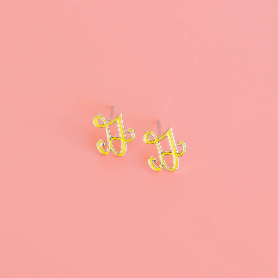 Whimsy Initial Earrings