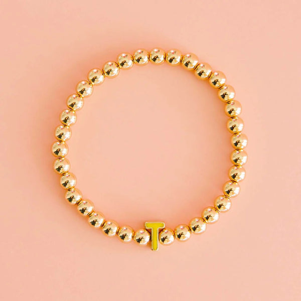 Monica Initial Bracelet