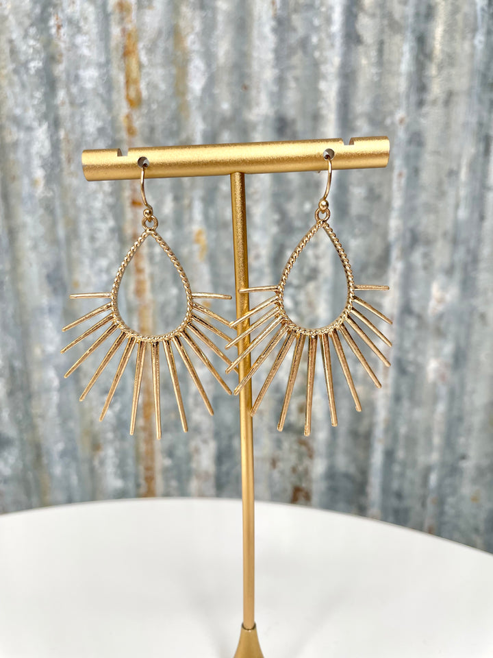 Gold Goddess Earrings