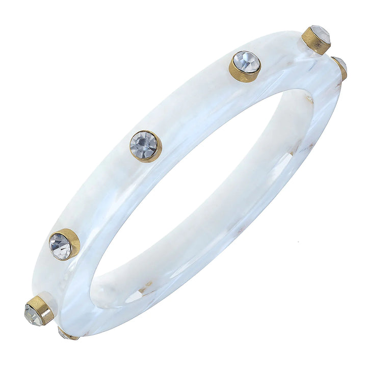 Renee Resin & Rhinestone Bangle