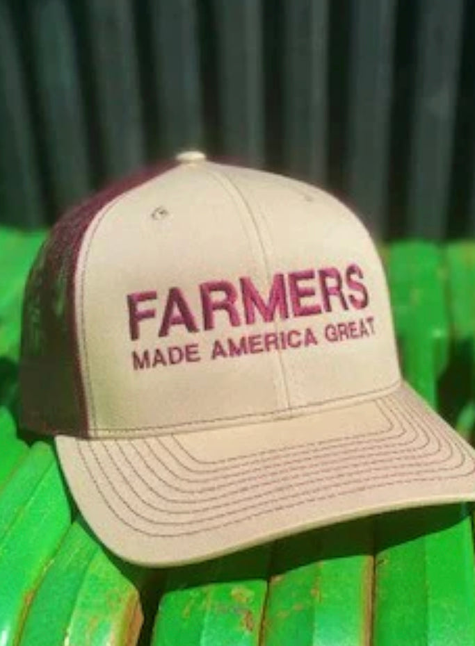 Farmers Made America Great Richardson Hat