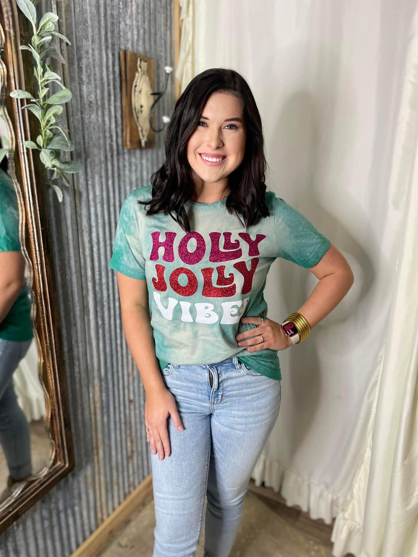 Holly Jolly Vibes Tshirt