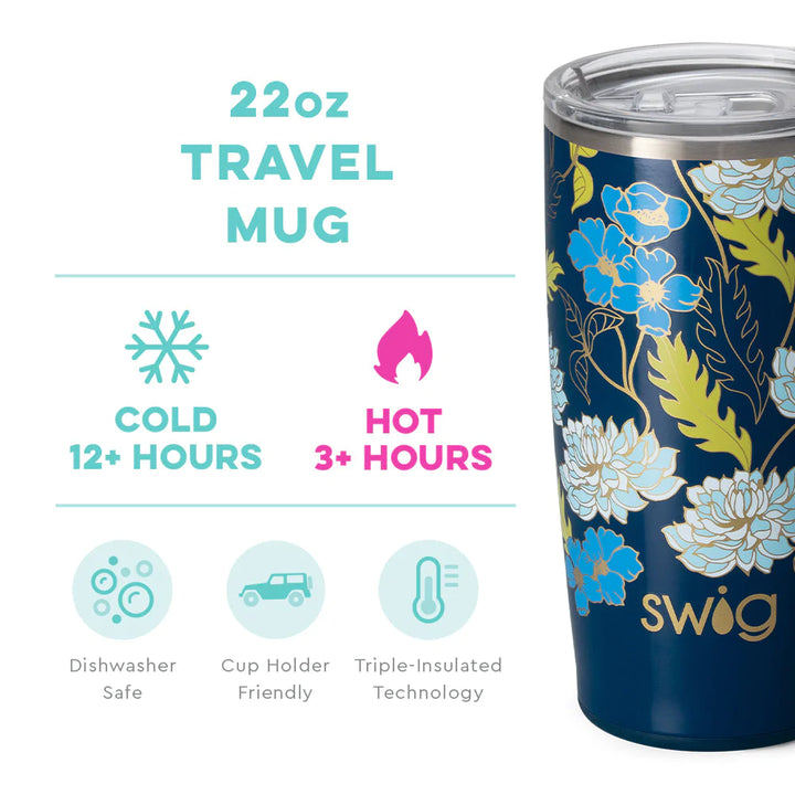 Water Lily Travel Mug