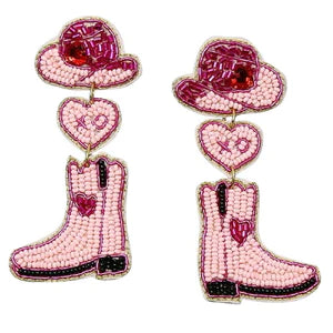 XOXO Cowgirl Earrings