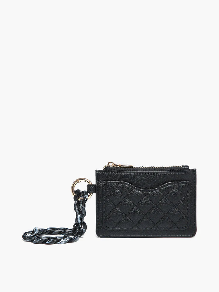 Rhodes Quilted Bangle Wristlet