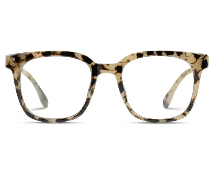 Zoey Cream Tortoise Frame Blue light Glasses