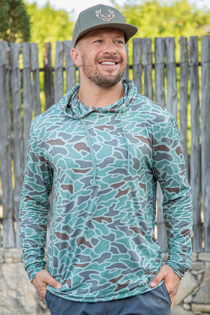 Retro Duck Camo Performance Hoodie