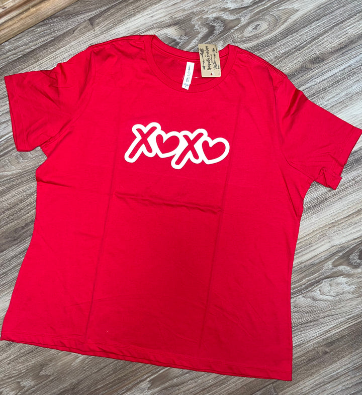 Red Xoxo T-Shirt